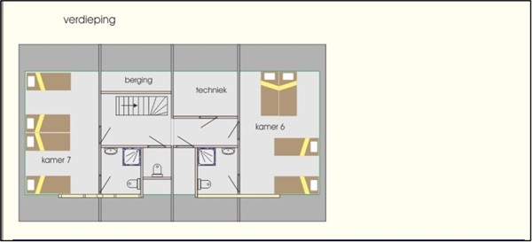 Floorplan - Zuideinde 1, 7875 CC Exloo